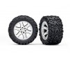 Tires & wheels, assembled, glued (2.8)  (RXT Satin chrome wheels, Tal