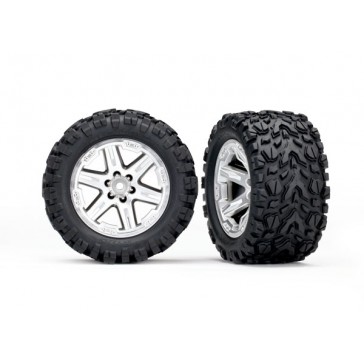 Tires & wheels, assembled, glued (2.8)   (RXT Satin chrome wheels, Ta