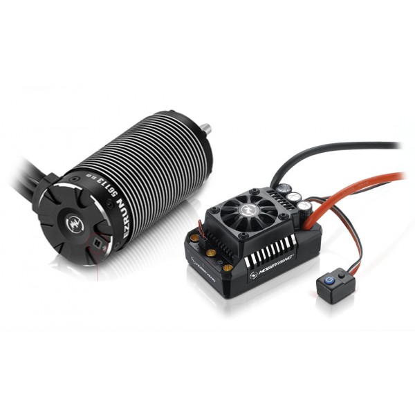 Hobbywing Max 5 ESC /& Castle Creations 800kv Motor Combo XT90 Series Harness
