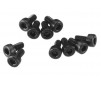 AXA083 Cap Head M3x6mm Black Oxide (10)