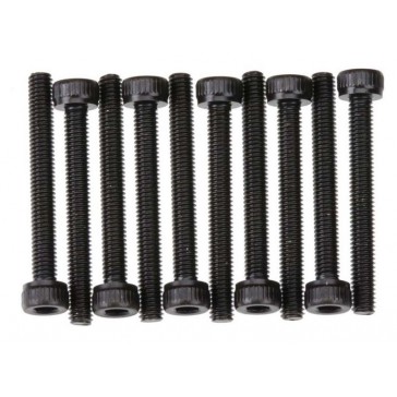 AXA089 Cap Head M3x25mm Black Oxide (10)