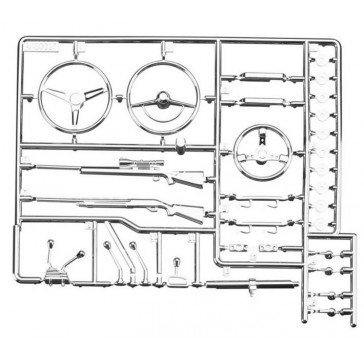 AX80047 Interior Detail Parts Tree Chrome