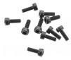 AXA084 Cap Head M3x8mm Black Oxide (10)