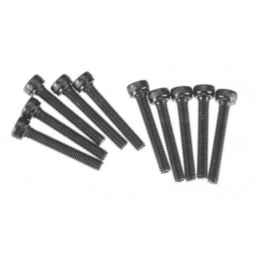 AXA088 Cap Head M3x20mm Black Oxide (10)