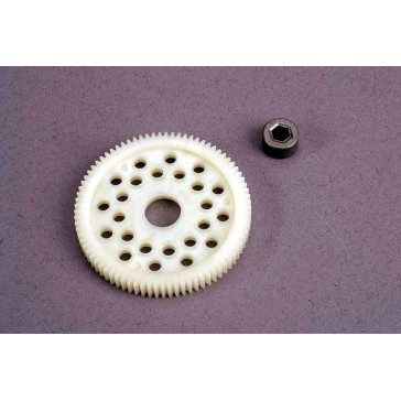 DISC.. Spur gear (81-tooth) (48-pitch) w/bushing