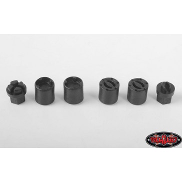 1/18 Scale Warn Front and Rear Hubs