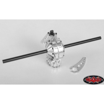¼ Scale Aluminum Rear Axle with Quick Change Gears