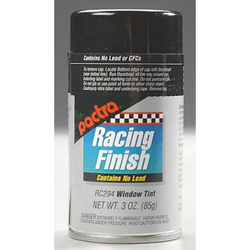 DISC... RACING FINISH Bombe Window Blk Tint