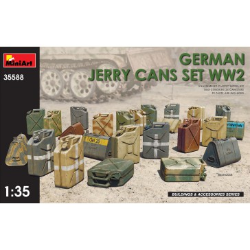 German Jerry Cans  Set WW2 1/35