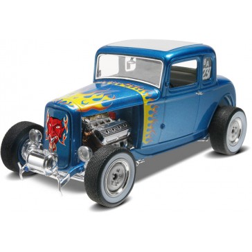 MONOGRAM 1932 FORD 5 WINDOW COUPE 2N1 - 1:25