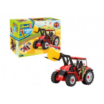 Tracteur avec godet & figurine 1:20