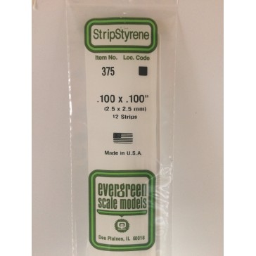 Bande 610 x 2,5 x  2,5 mm (12p.)
