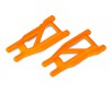 Suspension arms, orange, front/rear (left & right) (2) (heavy duty, c