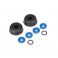 Double seal kit, GTR shocks (x-rings (4)/ 4x6x0.5mm PTFE-coated washe