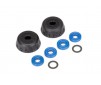 Double seal kit, GTR shocks (x-rings (4)/ 4x6x0.5mm PTFE-coated washe