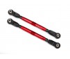 Toe links, front, Unlimited Desert Racer (TUBES red-anodized, 7075-T6