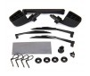 Mirrors, side, black (left & right)/ o-rings (4)/ windshield wipers,