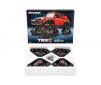 Traxx, TRX-4 (4) (complete set, front & Rear)