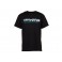DISC.. Black Tee T-shirt Sliced Tea S