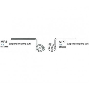 Ressort suspension 25R/30R