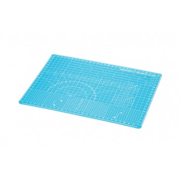 Tapis de Coupe Alpha A4 Bleu