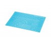 Tapis de Coupe Alpha A4 Bleu