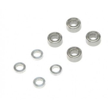 Bearings and Spacers, Alum BellCranks: 22/T/SCT