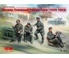 Germ.Command Vehicle Crew 4fig 1/35