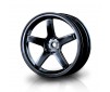 Silver black 5 spokes wheel (+3) (4)