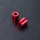 DISC.. Alum. spacer 3X5.5X7 (red) (2)