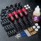 DISC.. TR56 Alum. damper set (red) (4)