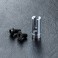 DISC.. Alum. antenna pipe mount (silver)