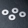 DISC.. Wheel hub spacer 1.0 (silver) (4)