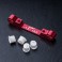 DISC.. Adjustable alum. suspension mount (+1.5-+3.0) (red)
