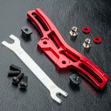 RMX 2.0 Alum. front damper stay (red)