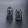 DISC.. Coil spring 25mm (super soft) (white) (2)