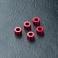 Alum. spacer 3X5.5X4.0 (5) (red)