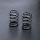 DISC.. Coil spring 25mm (hard) (silver) (2)