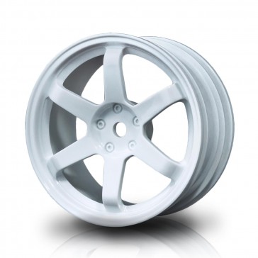 DISC.. White TE wheel (+1) (4)