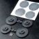 DISC.. Wheel hubs w/disc shape (large)