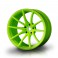 DISC.. Green G25 wheel (+8) (4)