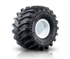 Monster truckwheels w/ monster truck tire (white)