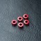 DISC.. Alum. spacer 3X5.5X3.0 (red) (5)