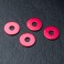 DISC.. Wheel hub spacer 1.0 (red) (4)