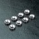 DISC.. M3 Alum. countersunk spacer (silver) (8)