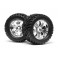 DISC.. MOUNTED GOLIATH TYRE 178X97MM 7 INCH ON TREMOR WHEEL CHROME