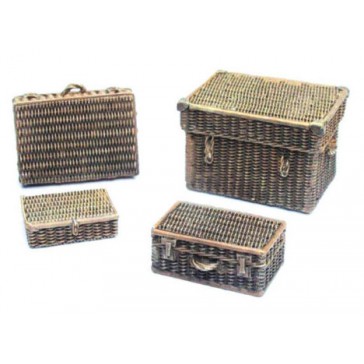 Diorama Accesories - Wicker Suitcases