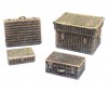Diorama Accesories - Wicker Suitcases