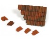 Diorama Accesories - Damaged Roof Section and Tiles