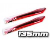 DISC.. Glass Fiber Blade 135mm -Red/Orange (130X)